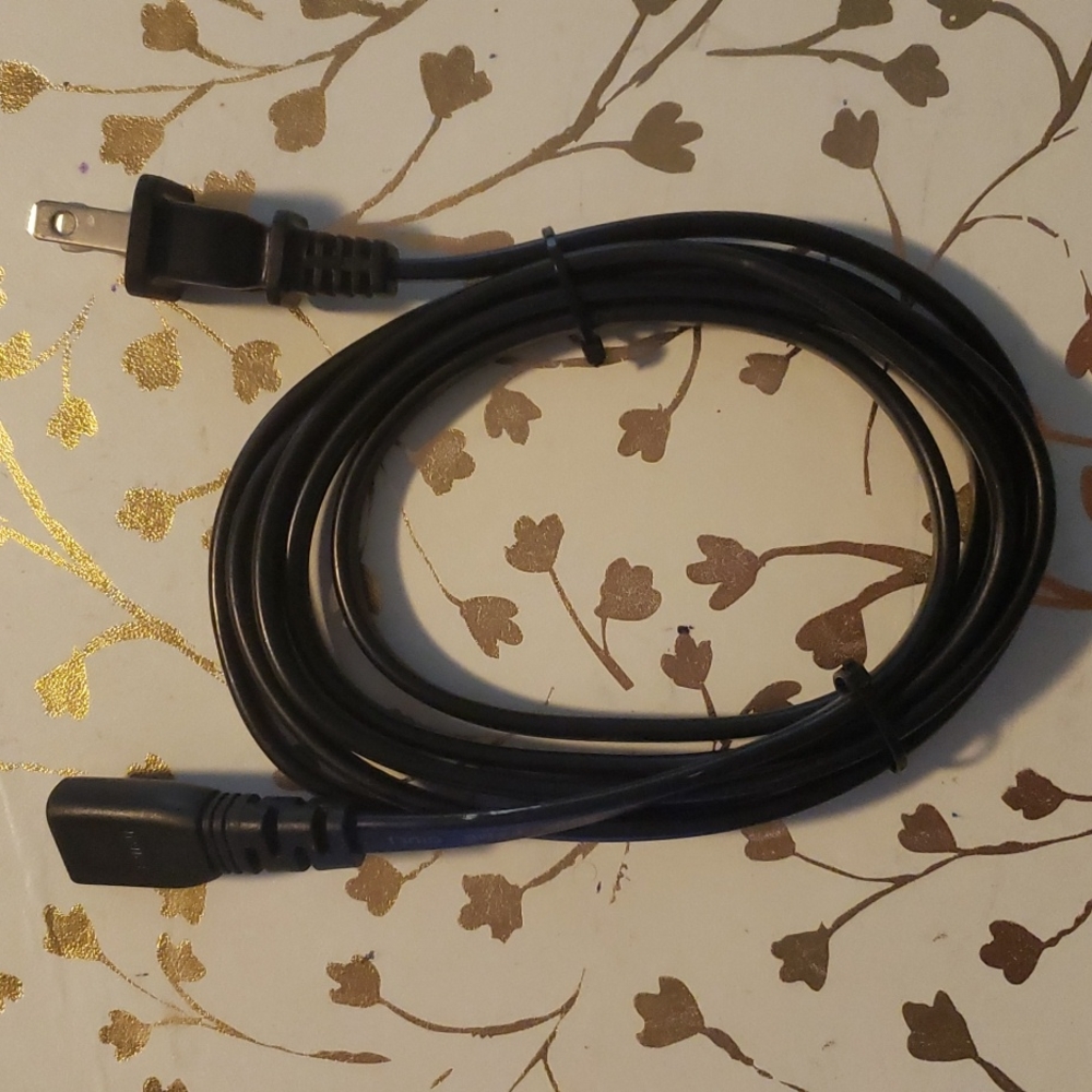 ET Genuine SINOFAME, SINO FAME E211641, SF-108, 7A, 125V Power Cord,Black